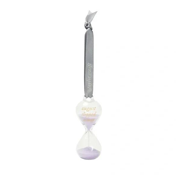 Taylor Swift Folklore Hourglass Ornament